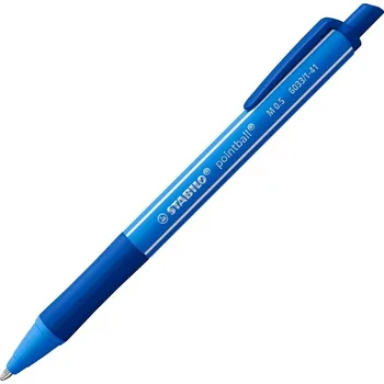 Kuličkové pero STABILO pointball colorful - modrá