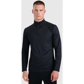 Pánské tričko Funkční prádlo s dlouhým rukávem 4F černé vel. S