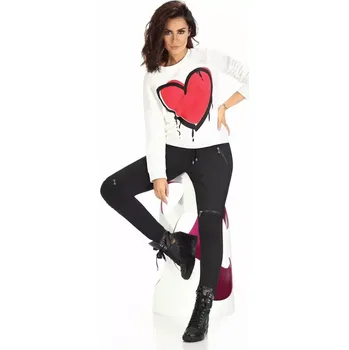 Dámské legíny Legíny Izzy - Bas Bleu S Černá