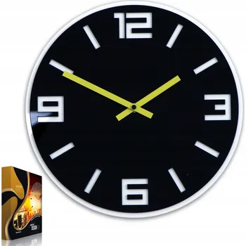 Hodiny Nástěnné hodiny v moderním stylu akrylové Dixon Kulatý Quartzové