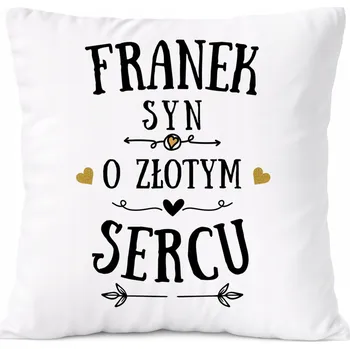 Polštář Dárek Polštář pro Felixe, syna dítěte s potiskem