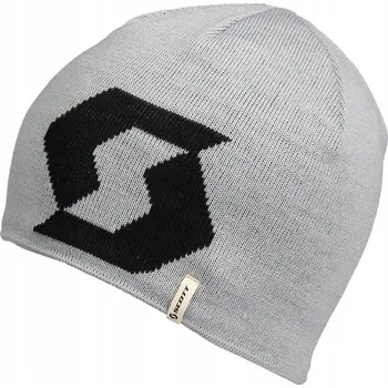 Čepice SCOTT Zimní čepice enduro beanie TEAM 10 šedá
