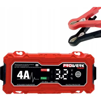 AUTOMATICKÁ NABÍJEČKA PRO AKUMULÁTOR 12V 4A SENA S REŽIMEM OPRAVY