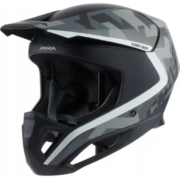 Helma na motorku Přilba na čtyřkolku Can Am Pyra Dune Casque Černo-šedá Velikost M (57-58cm)