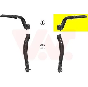 Karosérie Uchycení světlometu VAN WEZEL 0925661