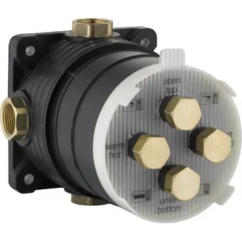 Vodovodní baterie Kludi Těleso podomítkové univerzální DN20, 150x150x185 mm, FLEXX.BOXX – NAHRAZENO VIGUPK