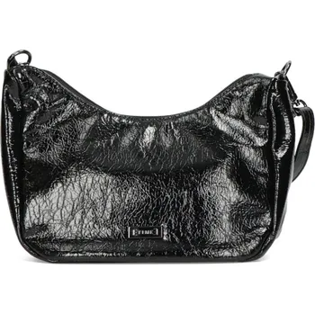 Kabelka ETIMEĒ dámská lakovaná kabelka - černá