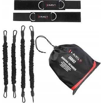 Posilovací guma HMS 4,8-7 kg, 4 ks