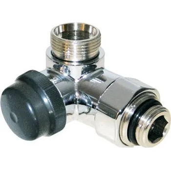 Ivar OPTIMA ventil termostatický termostatický - úhlový - 1/2"xM24 pravý chrom