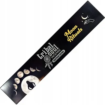 Vonná tyčinka Přírodní vonné tyčinky Tribal Soul Měsíční rituál s keramickým podstavcem