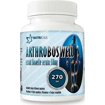 Přírodní produkt NUTRICIUS Arthroboswell, 270 tbl.