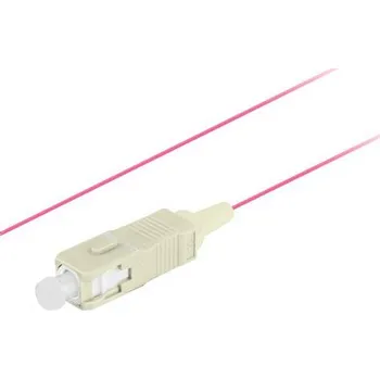 Počítač Lanberg | PIGTAIL OPTICKÉ VLÁKNO MM SC/UPC OM4 EASY STRIP 50/125 2M FIALOVÁ