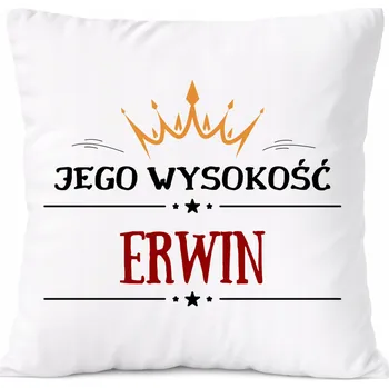 Polštář Dárek Polštář pro Łukasze, syna dítěte s potiskem