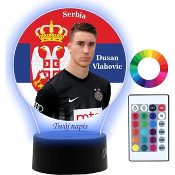 Lampička Noční lampa Plexido vícebarevná