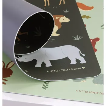 prostírání A Little Lovely Company prostírání se zvířaty ze savany