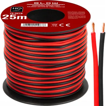elektrický kabel Reproduktorový kabel Prolech 2x0,35mm 2 x 0,35 mm2 25 m