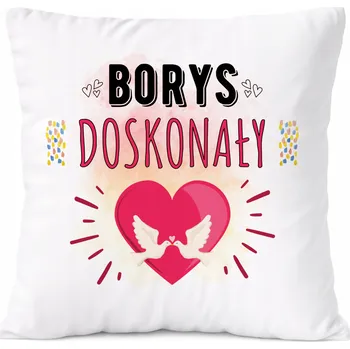 Polštář Dárek Polštář pro syna Borise s potiskem