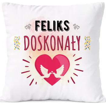 Polštář Dárek Polštář pro Felixe, syna dítěte s potiskem