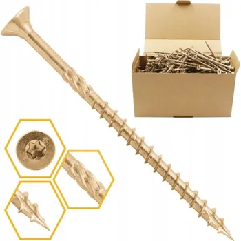 Vrták Šrouby do dřeva Metal-Mix 5 x 45 mm 250 ks