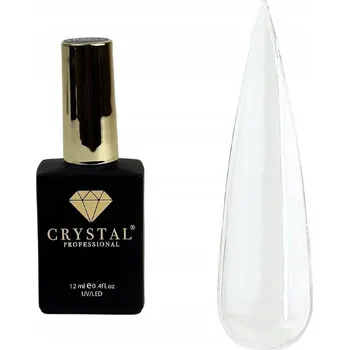 Lak na nehty Gel pro zpevnění nehtů Liquid Acryl Gel Clear CRYSTAL PROFESSIONAL 12ml