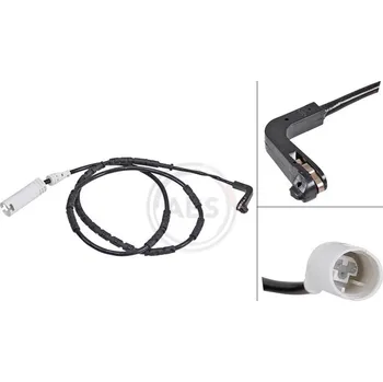 Brzdová destička SNÍMAČ OPOTŘEBENÍ BRZDOVÝCH DESTIČEK ZADNÍ 39613 A.B.S. BMW 1 E81