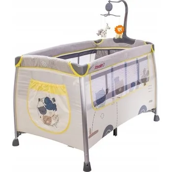 Dětská postýlka Cestovní postýlka AP920 šedá