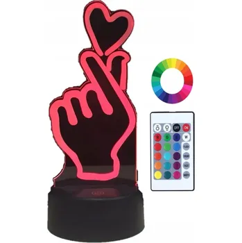 Lampička Plexido vícebarevná Noční lampa