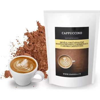 Rozpustná káva Cappuccino – jemná krémová chuť s mléčnou pěnou 70 g