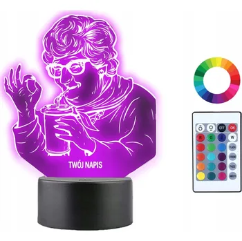 Lampička Plexido vícebarevná Noční lampa