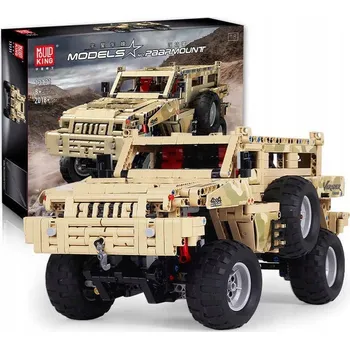 ostatní stavebnice Stavebnice Technic Hummer Terénní Auto Vojenské Vozidlo 2028 dílů Sada 1:8