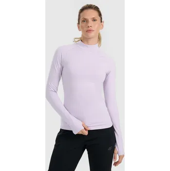 Dámské plavky Spodní prádlo s dlouhým rukávem 4F letní fialové vel. XS