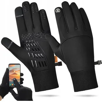 Rukavice EVI pětprsté rukavice polyester velikost L/XL - unisex