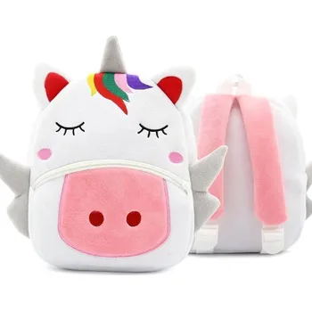 Dětský batoh Camerazar Dětský plyšový batoh Hrad Unicorn pro předškoláky