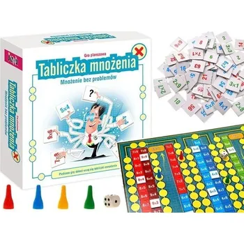 Desková hra Desková hra Násobilka, Logická desková hra, Zajímavé deskové hry pro děti, Chytrá hra pro děti, Vzdělávací hra pro děti Memory, Desková hra Jawa