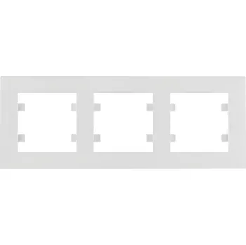 Hager trojitý Rámeček bílý WL5730