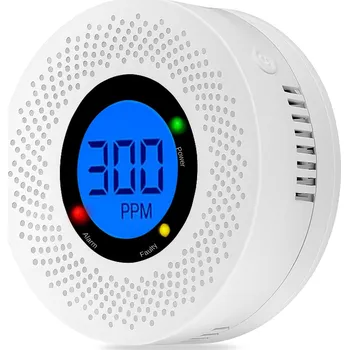 Detektor CO DETEKTOR OXIDU UHELNATÉHO BEZDRÁTOVÝ HLÁSIČ OXIDU UHELNATÉHO (CO) S LCD DISPLEJEM PRO+