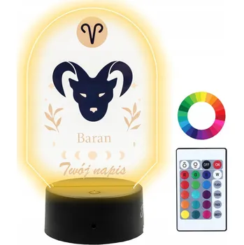 Lampička Plexido vícebarevná Noční lampa