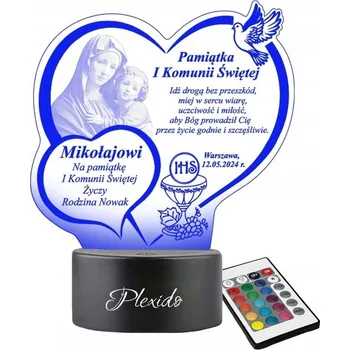 Lampička Plexido vícebarevná Noční lampa