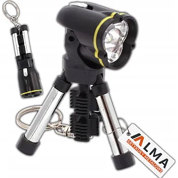 MINI SVÍTILNA TRIPOD LED BRYLOK PŘÍVĚSEK NA KLÍČE NA KLÍČE BATOHU UNIVERZÁLNÍ GADGET