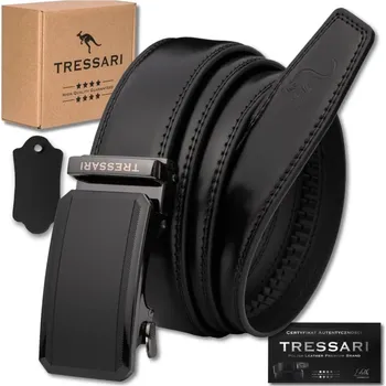 Opasek Tressari Pánský opasek s automatickou sponou Savali černá One size