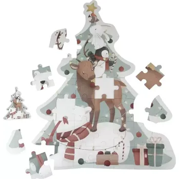 Puzzle Little Dutch Vánoční puzzle XL 35 dílků
