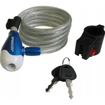 Zámek na kolo Zámek na kolo, lanko Spencer 10 x 150 cm