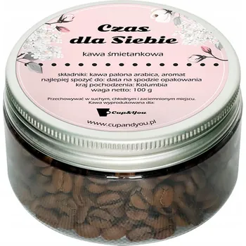 Roztomilá zrnková káva Čas pro Sebe 100g ke svátek matek – elegantní dárek