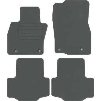 autokoberec Kobercové rohože Edecor velurové 4 ks