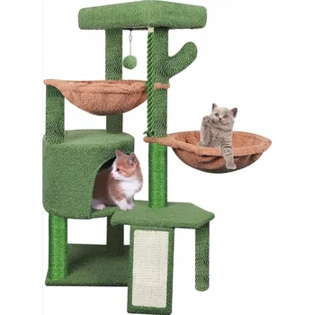 Nízké škrabadlo, pelíšek, škrabací sloupek, věž Yaheetech 101 - 160 cm