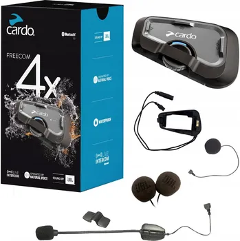 Interkom na motorku Interkom Cardo Freecom 4x Single