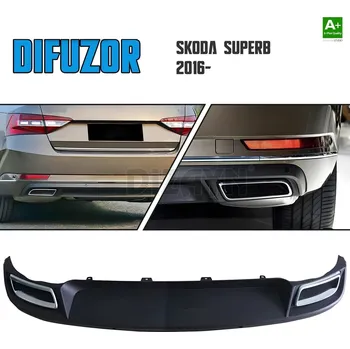 Nárazník Kompletni zadní difuzor Škoda Superb III 2016+