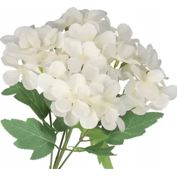 umělá květina UMĚLÉ KVĚTY ROSTLINY KYTICE HORTENZIE JAKO ŽIVÁ