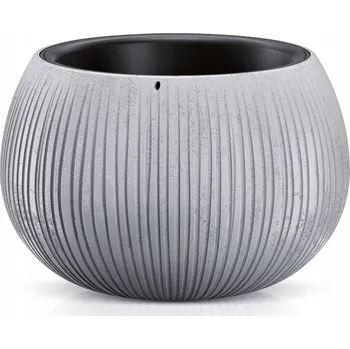 Květináč Květináč plast šedý Prosperplast 29 cm x 29 x 19,5 cm