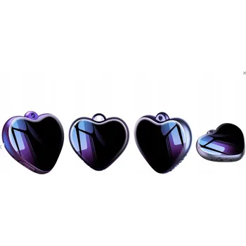 Diktafon ŠPIÓNSKÝ DIKTAFON UKRYTÝ V PŘÍVĚSKU SRDÍČKO, KLÍČENKA, MALÝ ZÁVĚSEK 8GB